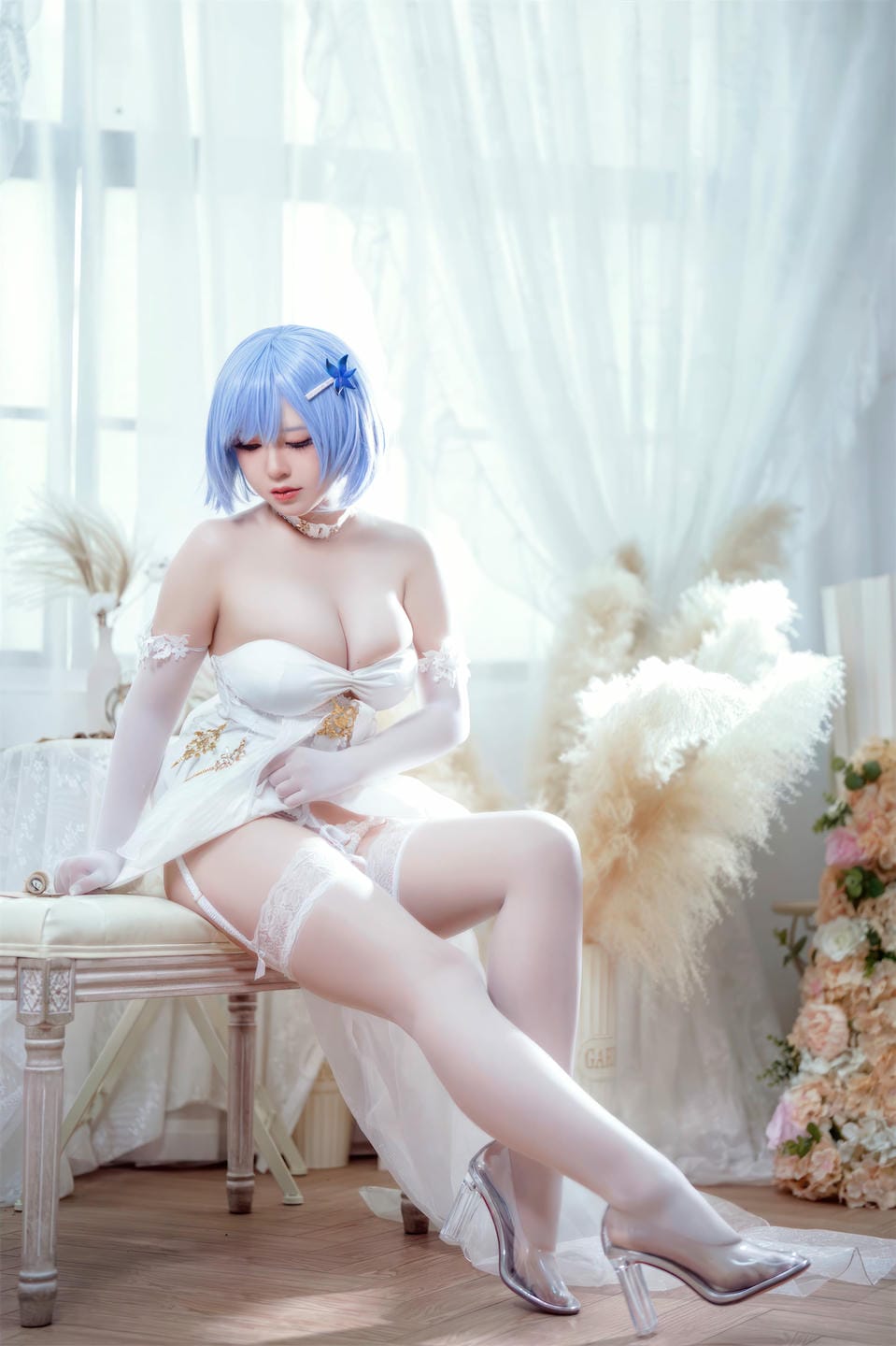 半半子 - 碧蓝航线 恰巴耶夫 白骑兵的旋律 礼服 [64P2V-306M] 1 (29).jpg